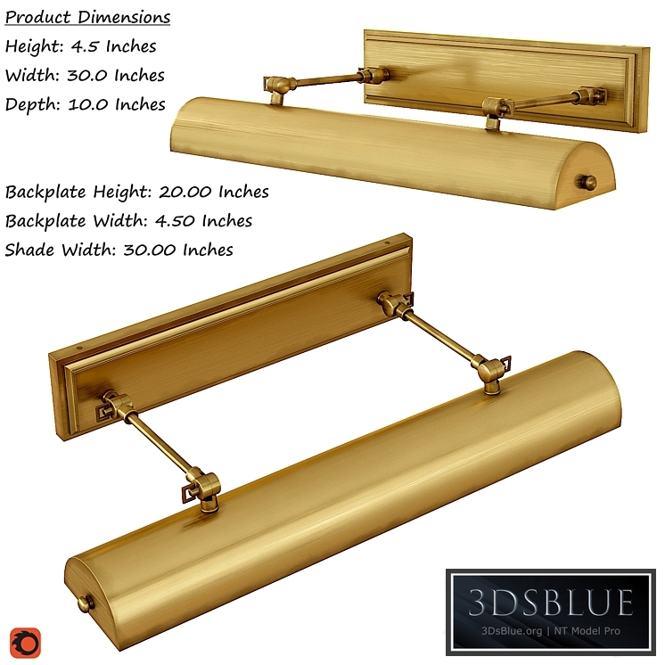 Oxford 30 Inch Picture and Display Light