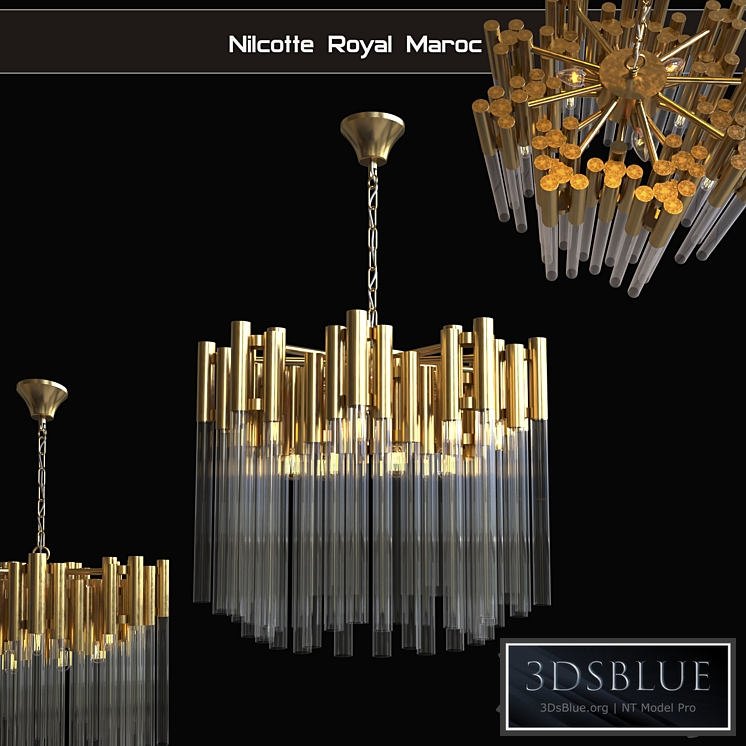 Chandelier ceiling Nilcotte Royal Maroc