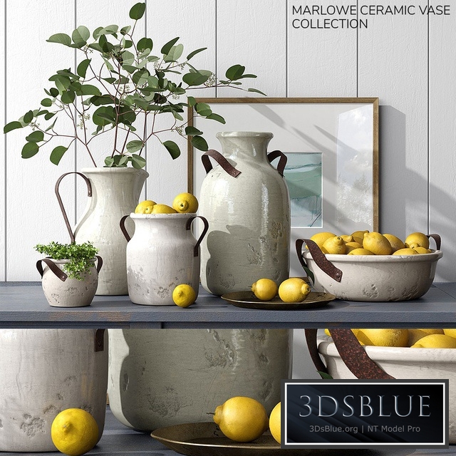 Pottery Barn MARLOWE CERAMIC VASE COLLECTION