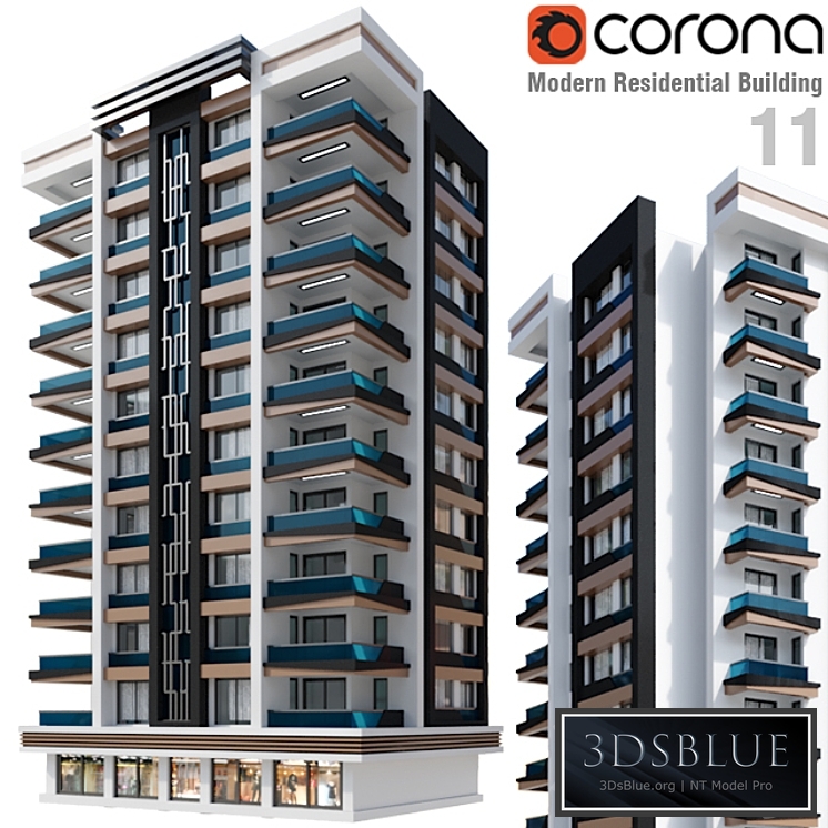 Modern Residential Building 011