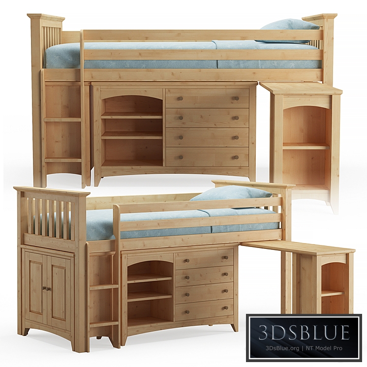 Julian Bowen Cameo Sleep Station Wood