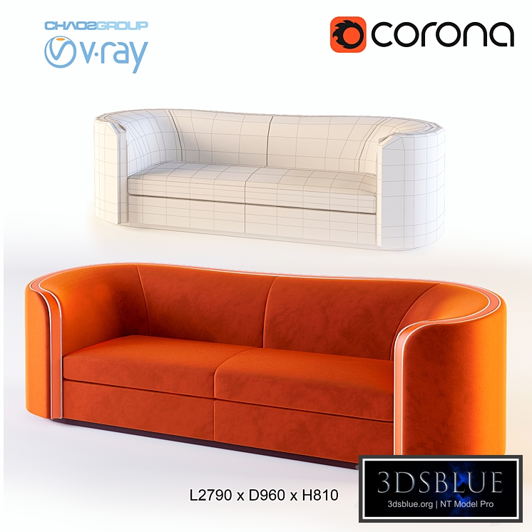 Holly Hunt, EDIE SOFA