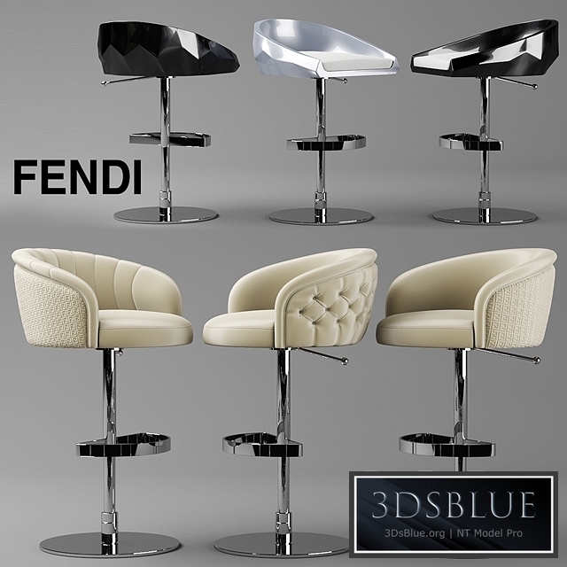 Stools fendi casa bibendum &amp; cristallino