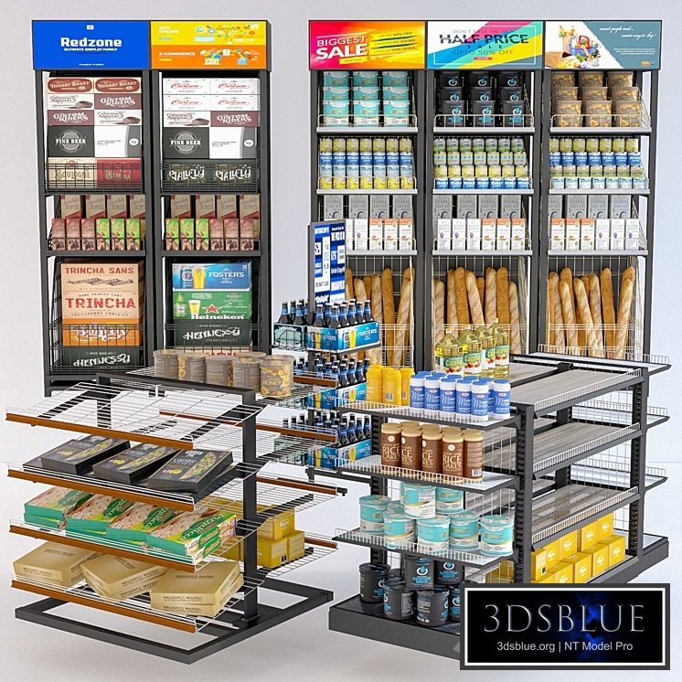 Jc Grocery Display Rack Collection