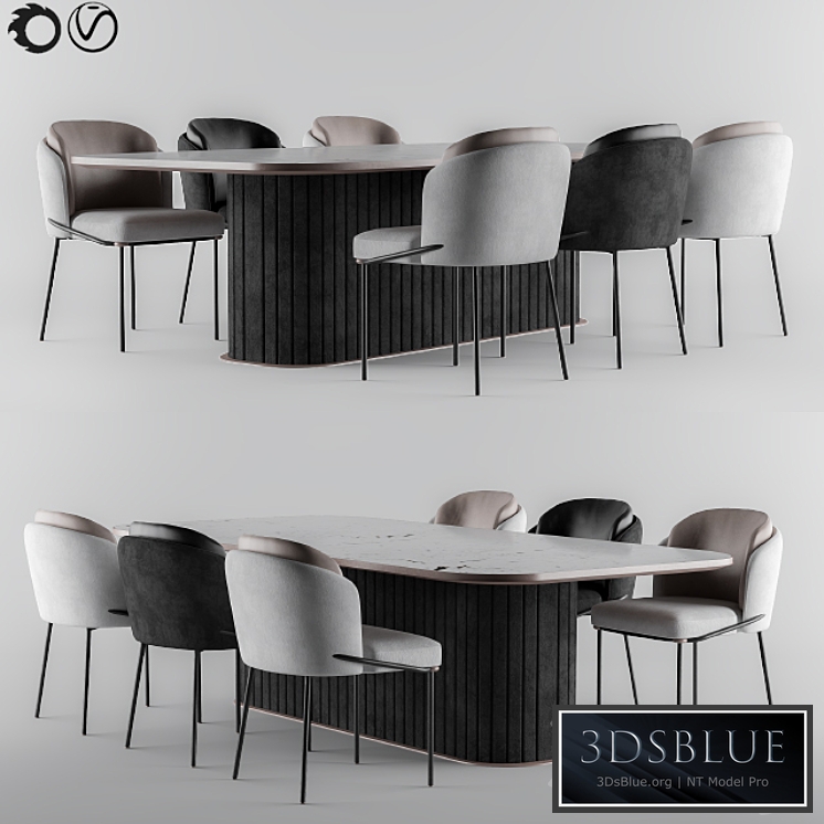 Minnoti Chair + Table