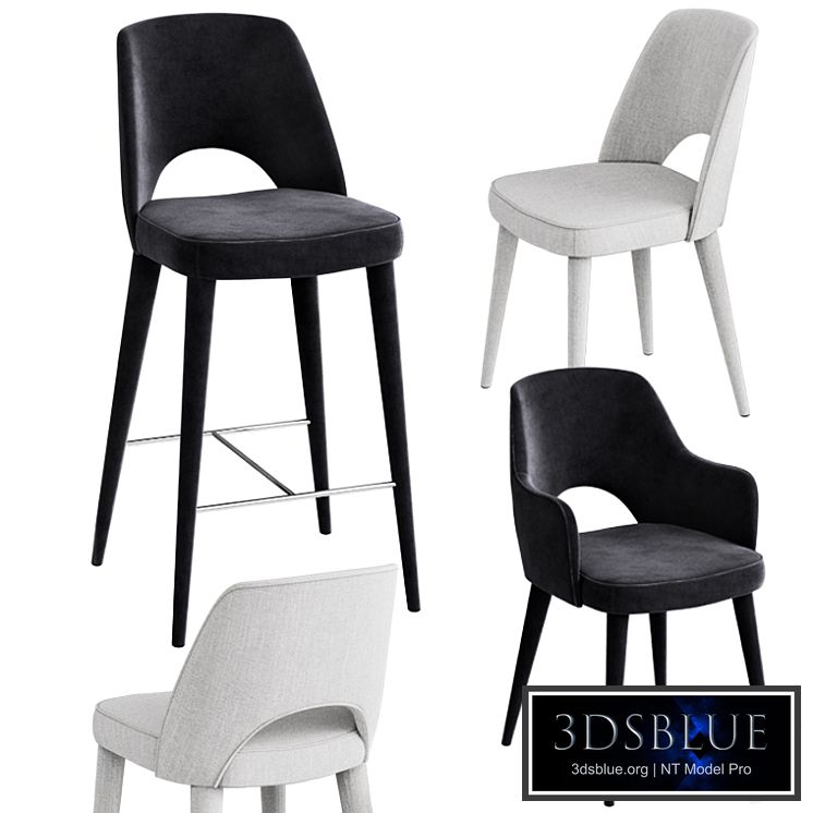 Coco Republic Astor Barstool Dining Chair