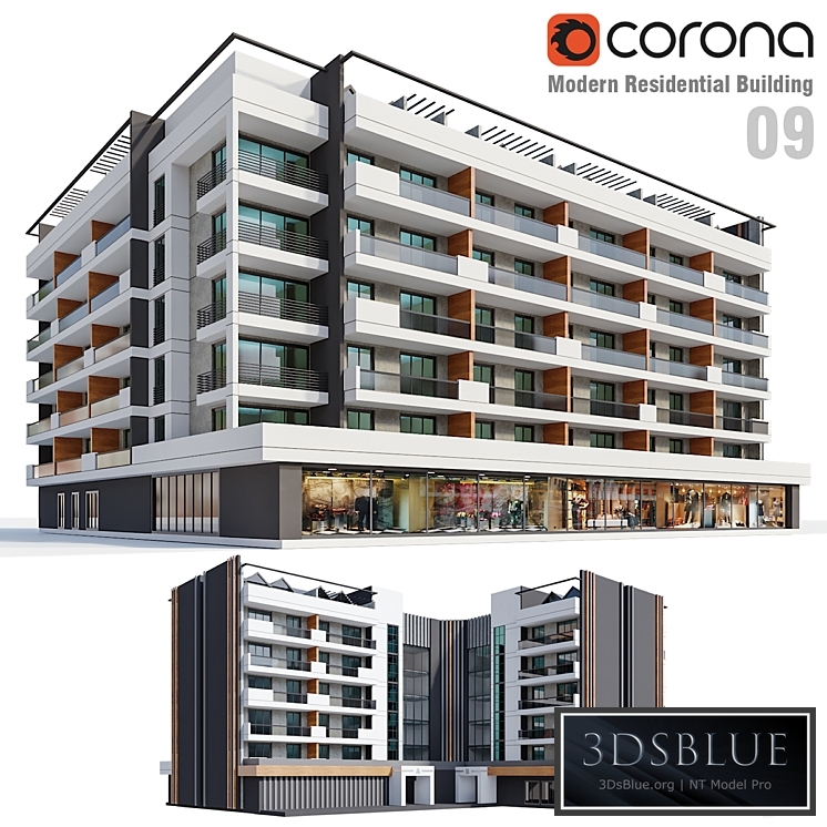 Modern Residential Building 09