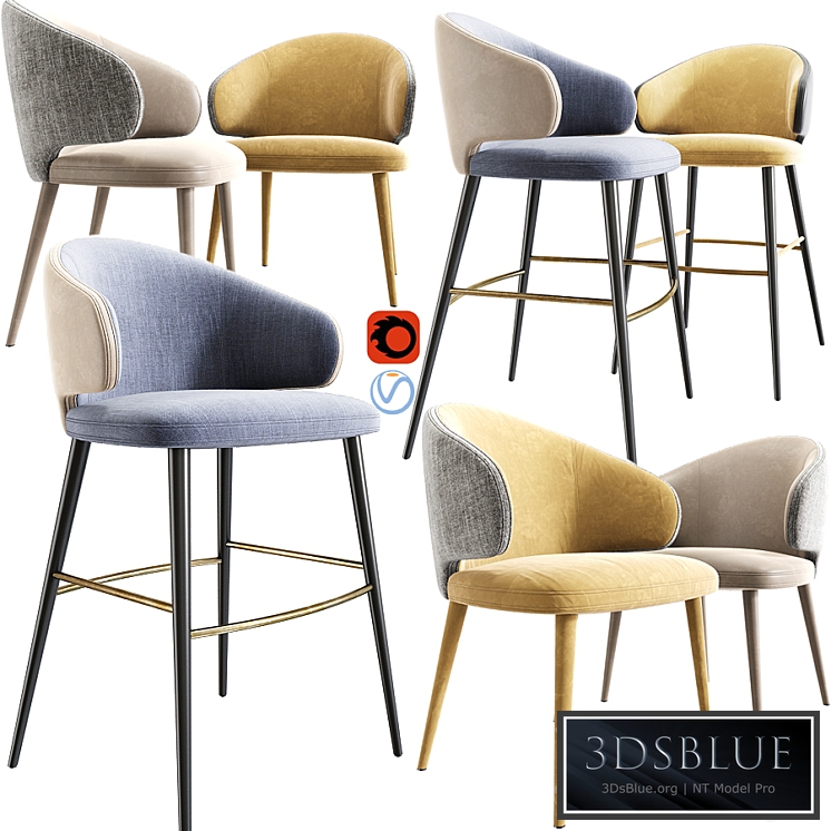 Modrest Carlton Bar And Dining Chair