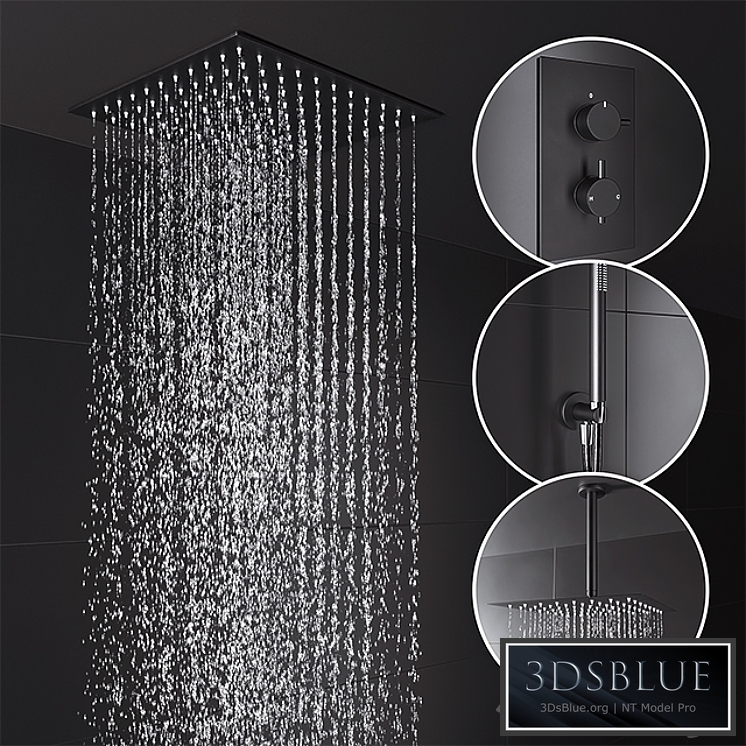 Deluge shower set
