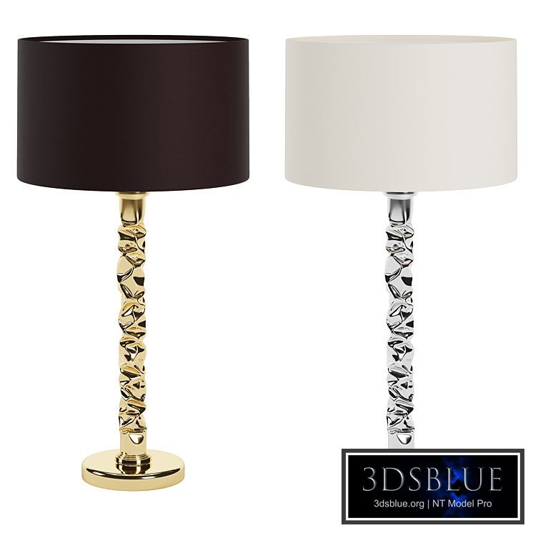 DESK LAMP PORTA ROMANA CRUSHED COLUMN LAMP