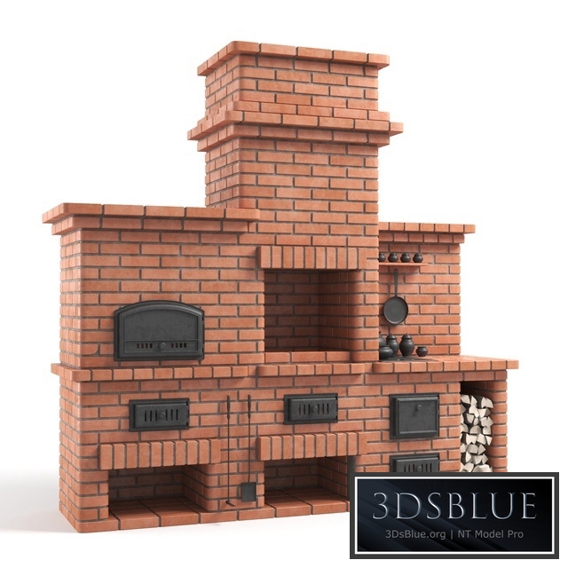 BBQ brick oven