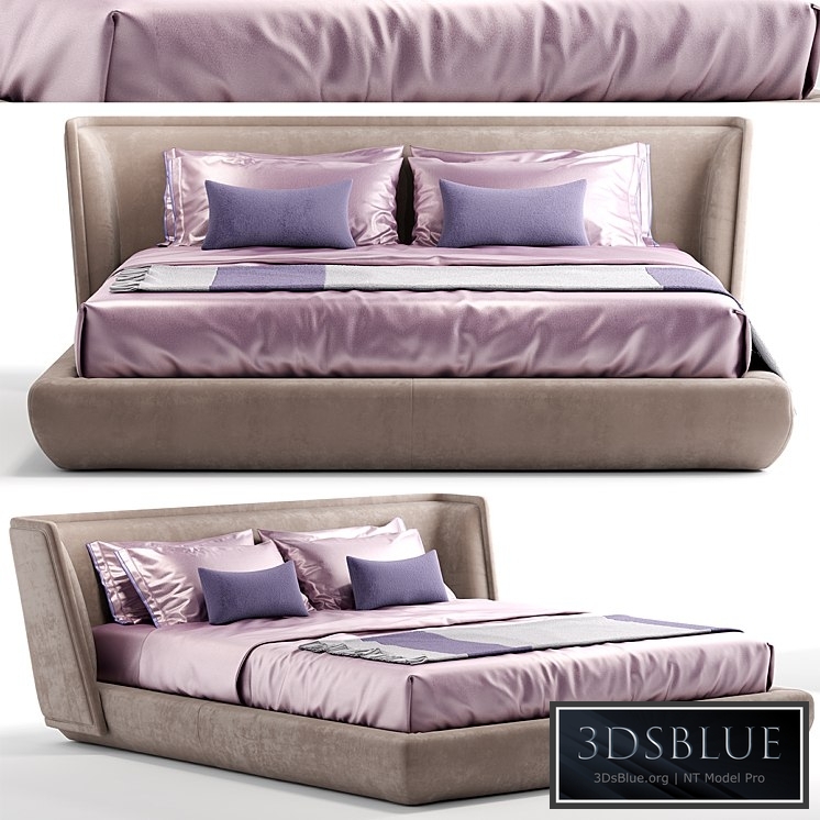 Bed baxter metropolis plain