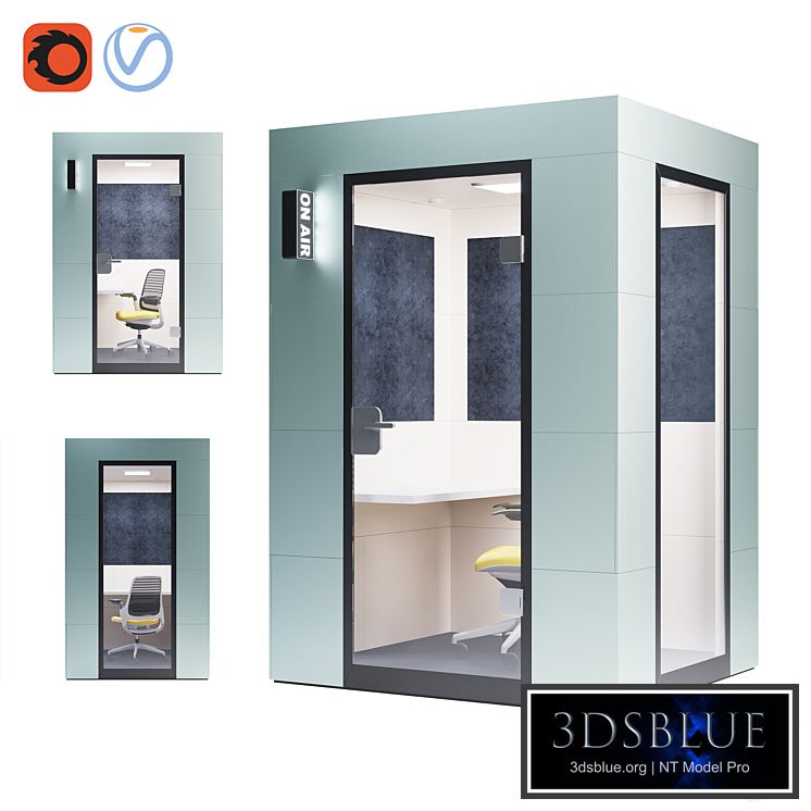 Steelcase - Office Acoustic Pods Work Unit