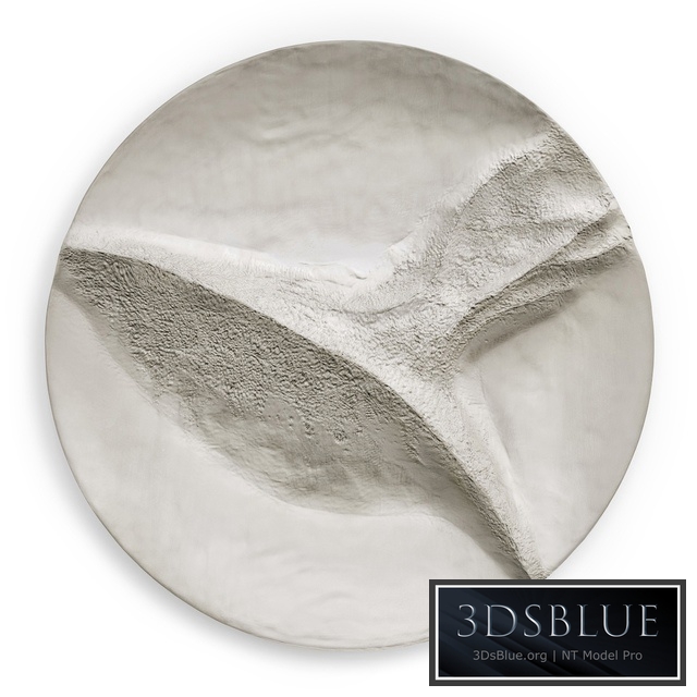 Round Wall panel Windhover Metal Plaster