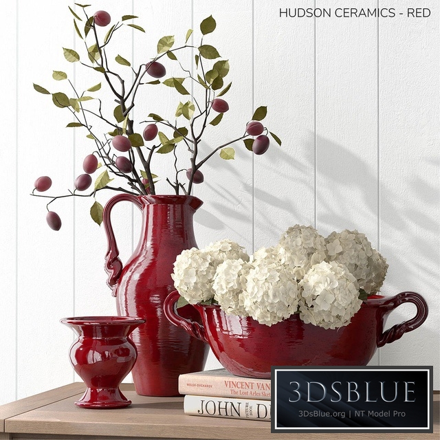 Pottery Barn HUDSON CERAMICS - RED