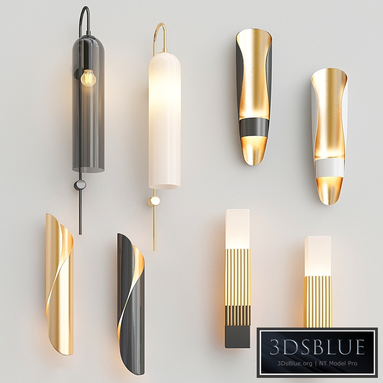 Four Nice Wall Lights_8