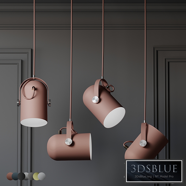 Warmly - Modern Nordic Angled Drop Lights - 7 Colors