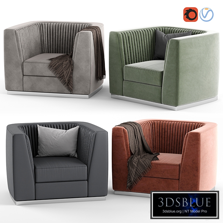 Laskasas MIUZZA armchair