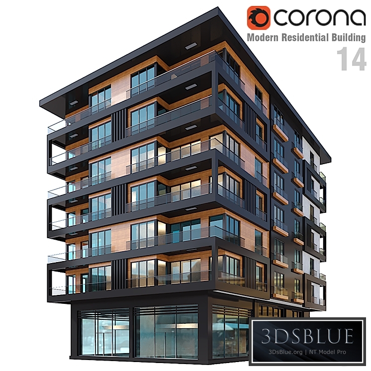 Modern Residential Building 014