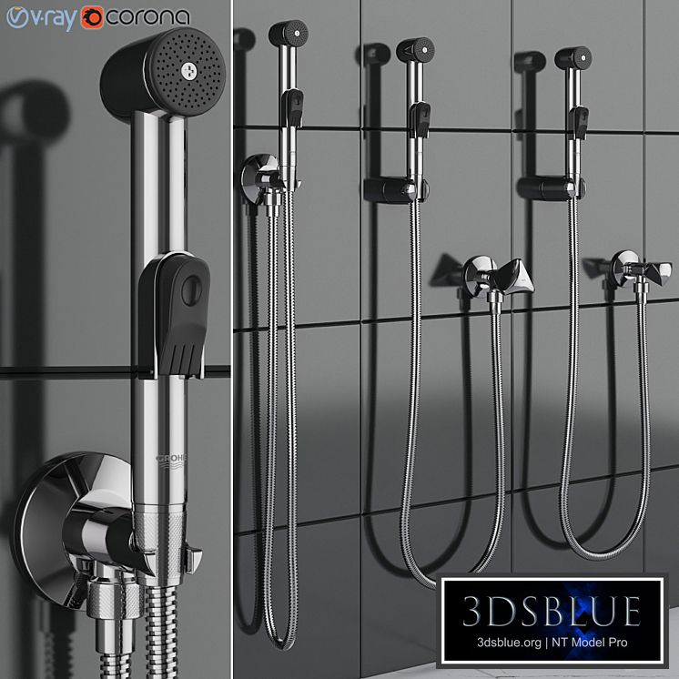 Hygienic shower GROHE Trigger Spray