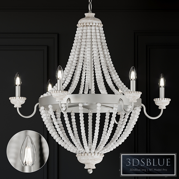 Ballard Designs Angela 6-Light Chandelier