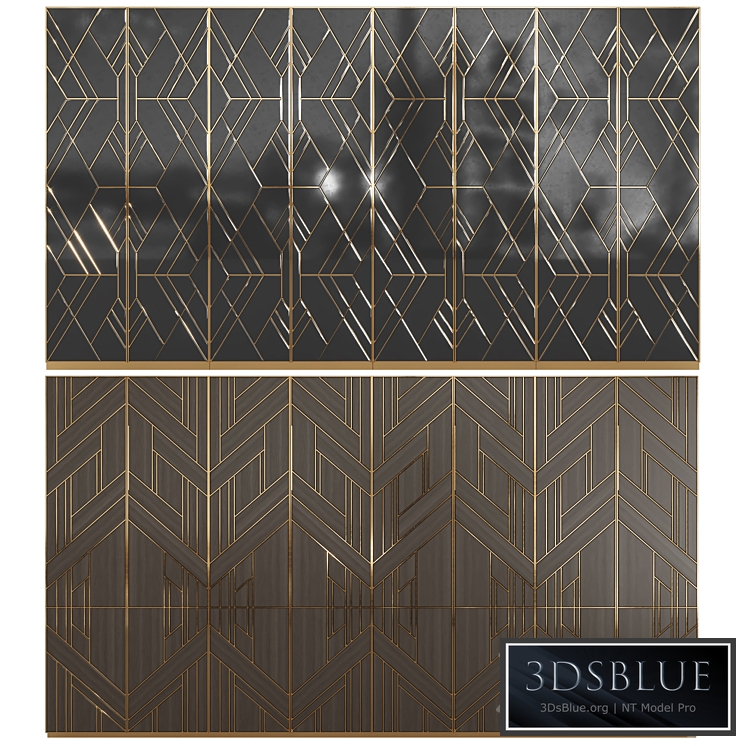 Cabinets in the style of art deco 03