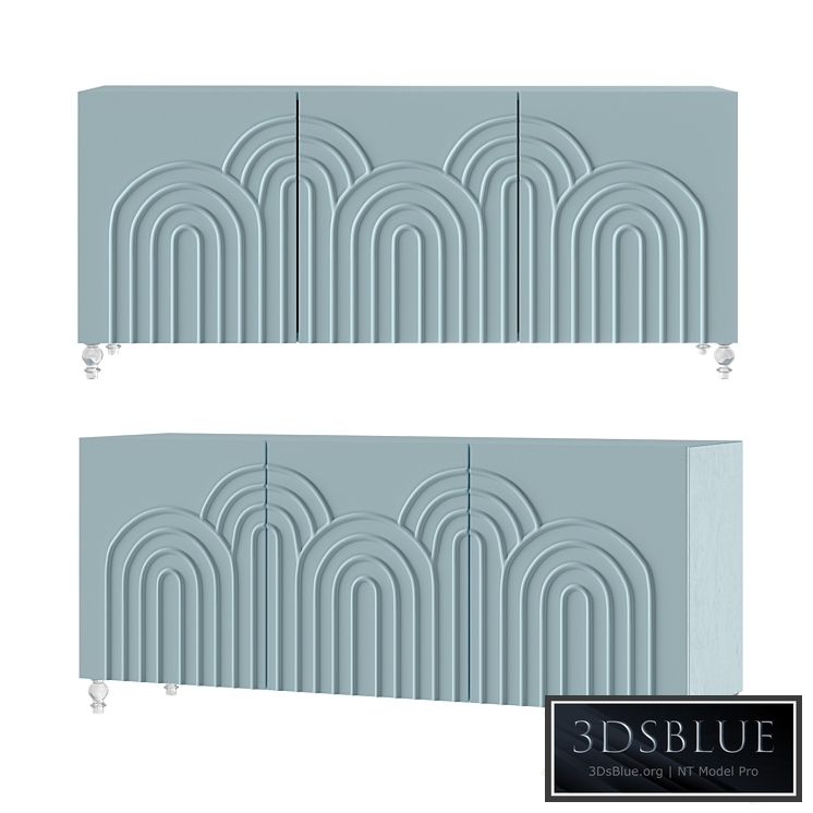 Chest of drawers Arches 3 Door Credenza