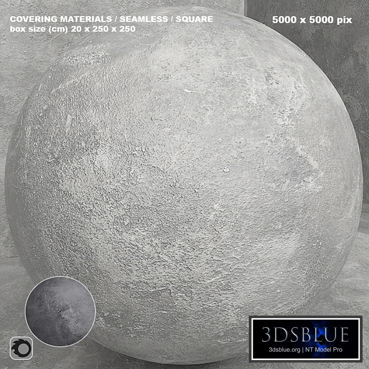 Material (seamless) - concrete plaster set 117