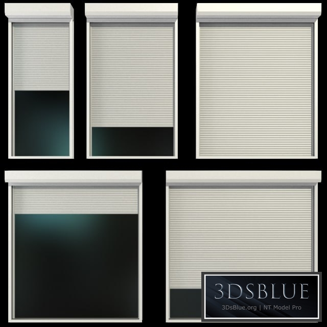 Stained glass windows with shutters