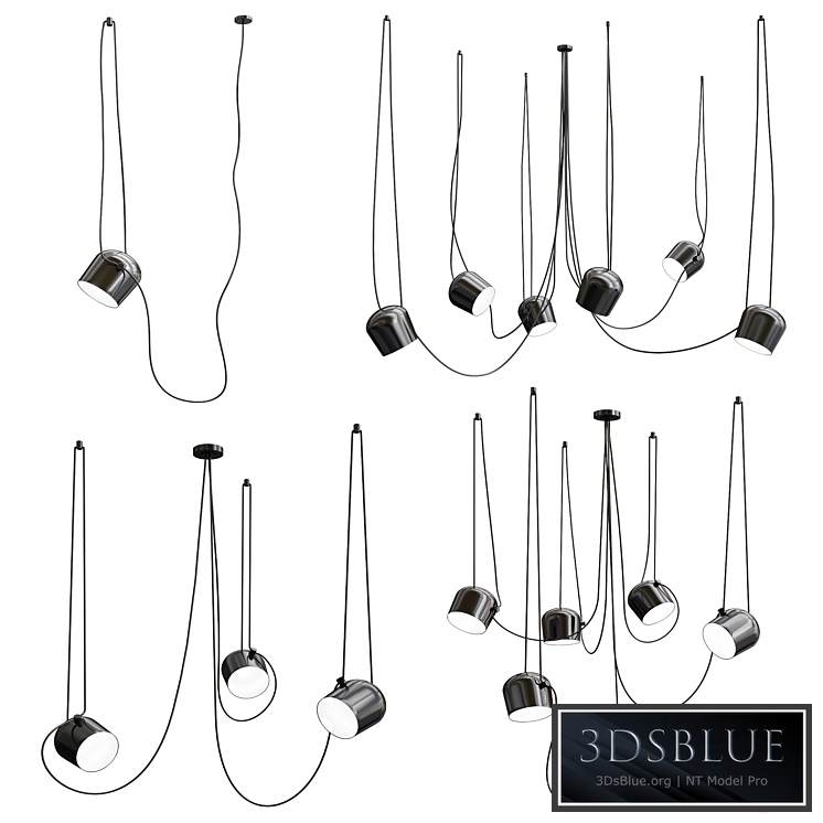 Four Exclusive Chandelier Collection_20 Flos Aim