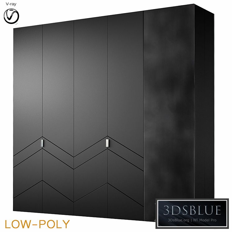 Archemy designs wardrobe (low poly)