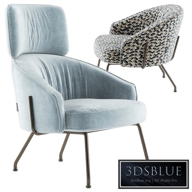 Bonaldo bahia armchairs