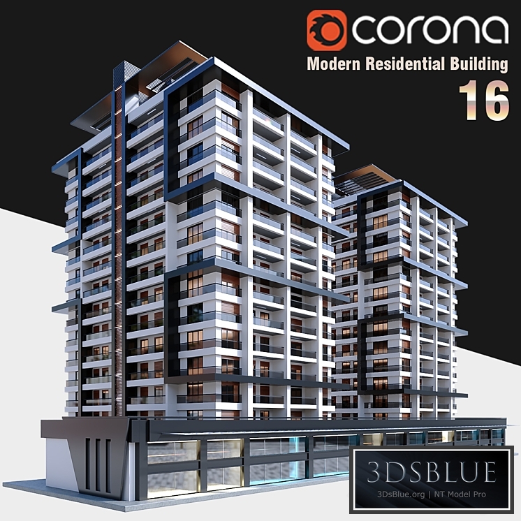 Modern Residential Building 016