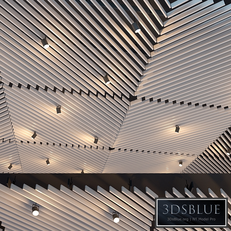 False ceiling rack. 25