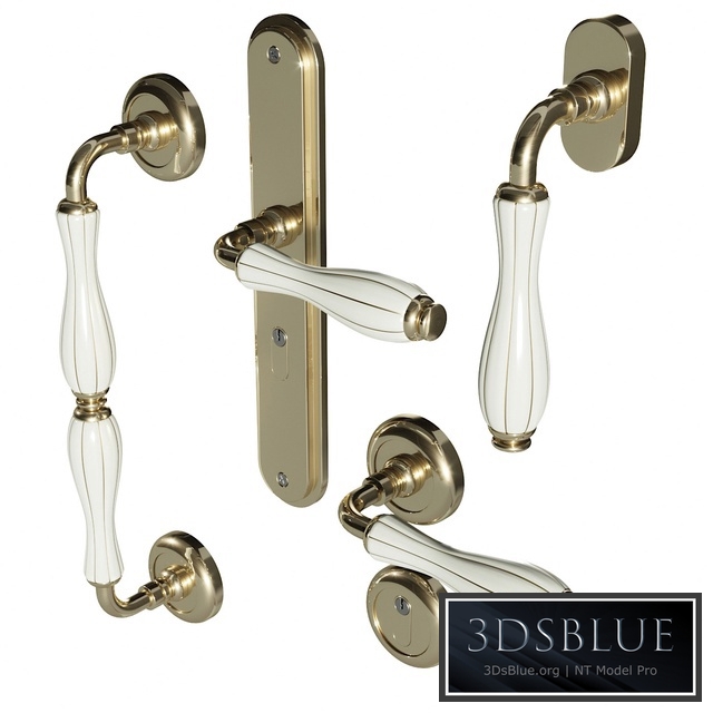 Set of door handles Fimet Lady 148