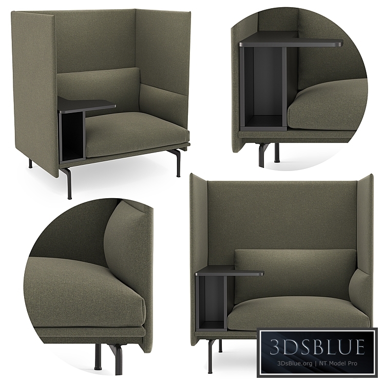 Muuto Outline Highback Work