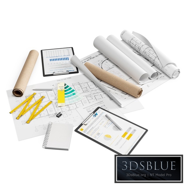 Office Workplace Decor Set 1