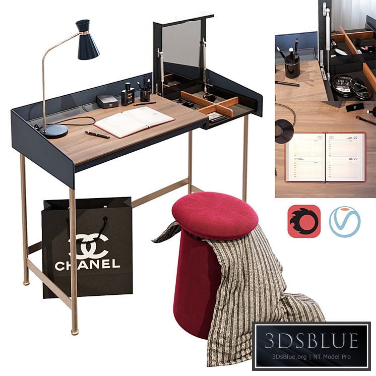 Bontempi Casa Secret Desk