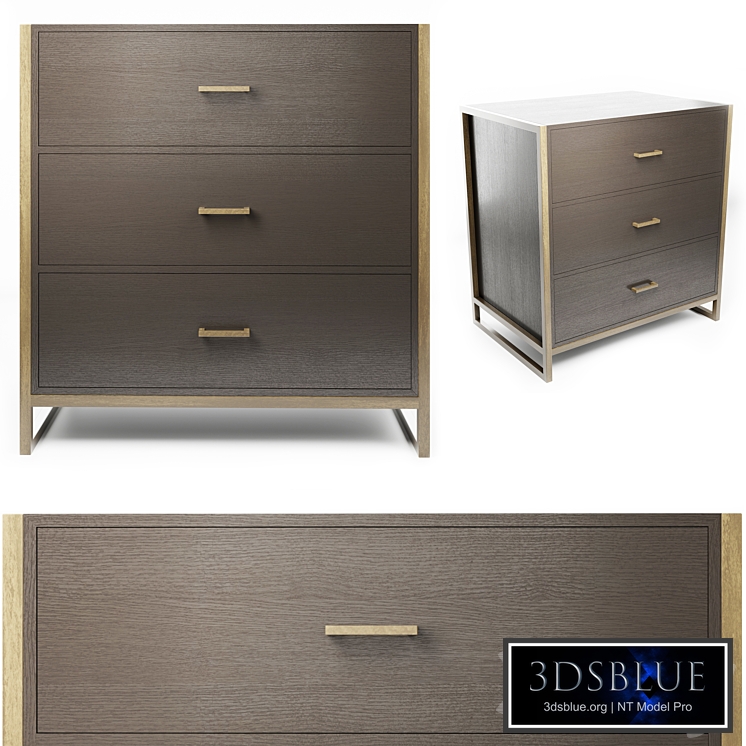 Charlotte James - Chatton 3 Drawer Chest