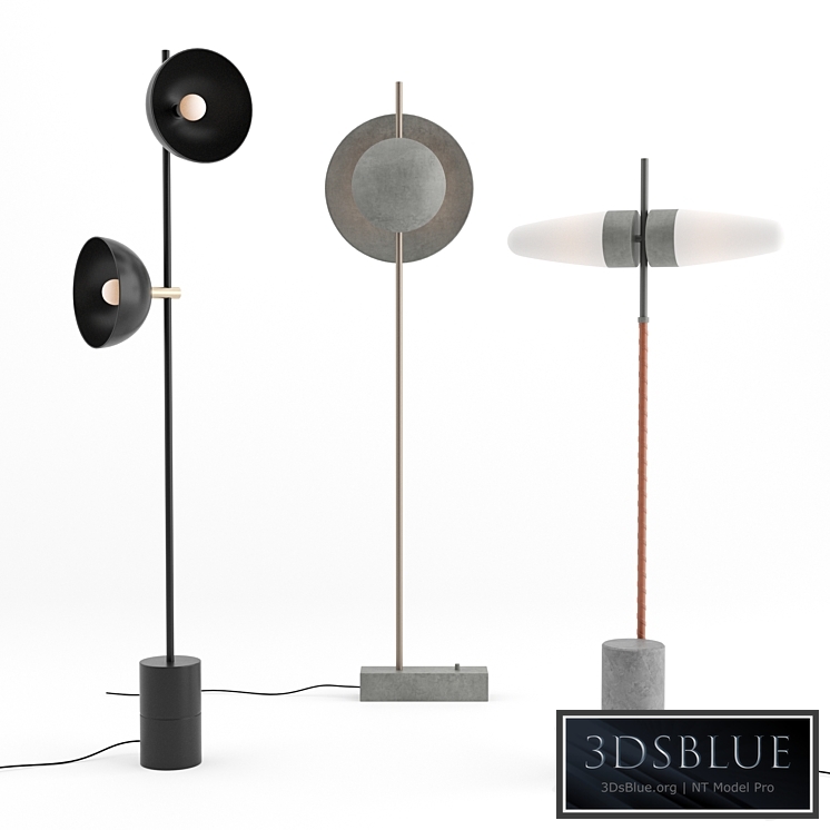 Floor lamp collection