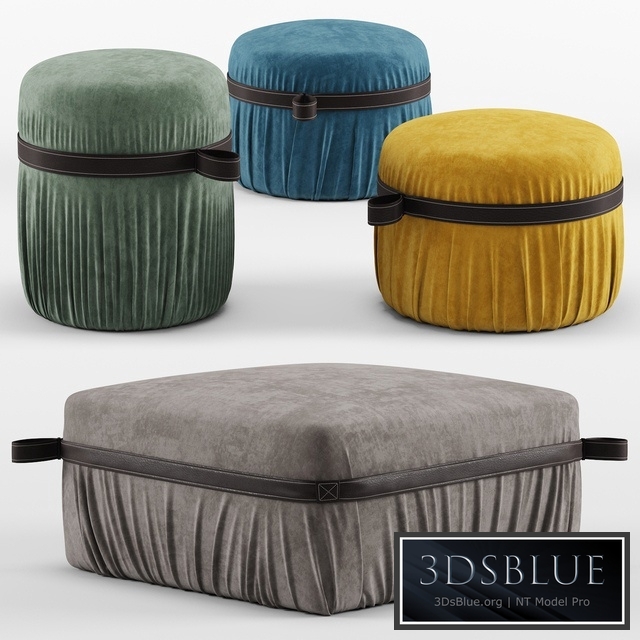 Herm poufs - Potocco