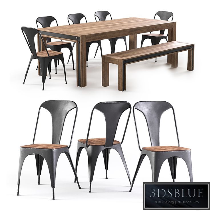 Amos table and chairs