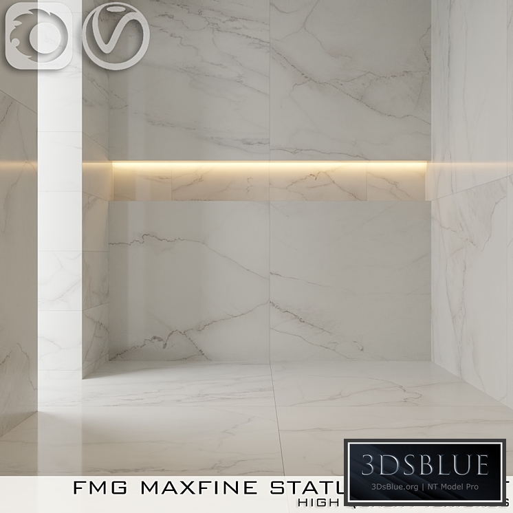 Tile FMG STATUARIO LIGHT