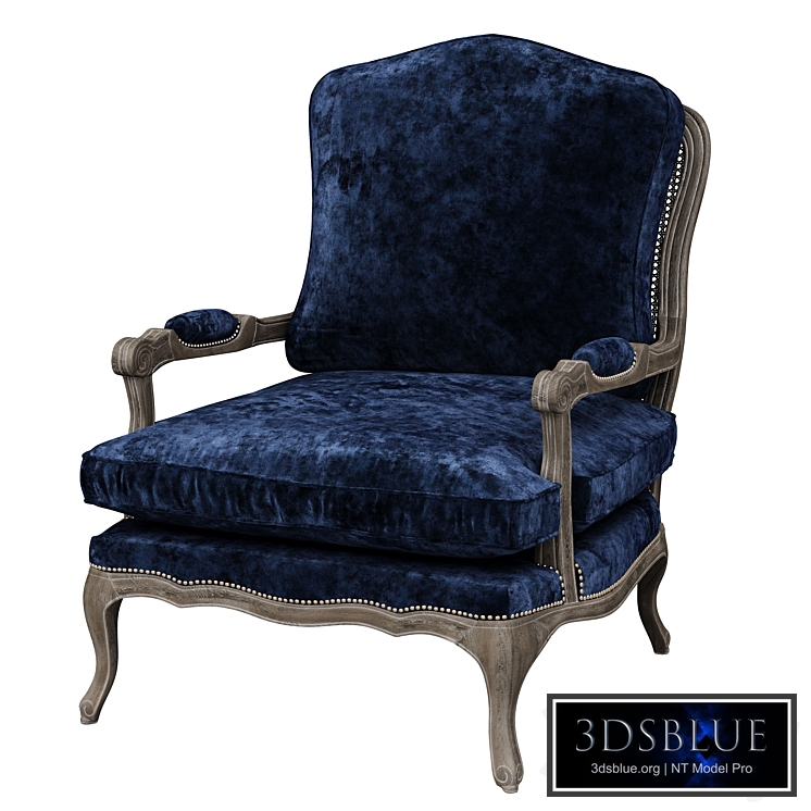 French country armchair bergere