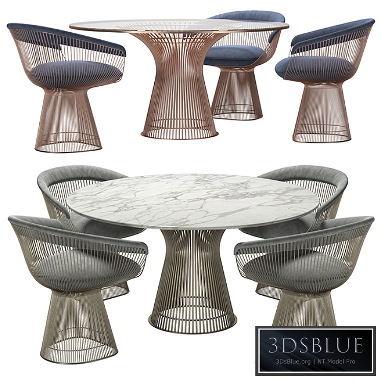 Knoll - Platner Dining Table & Chair