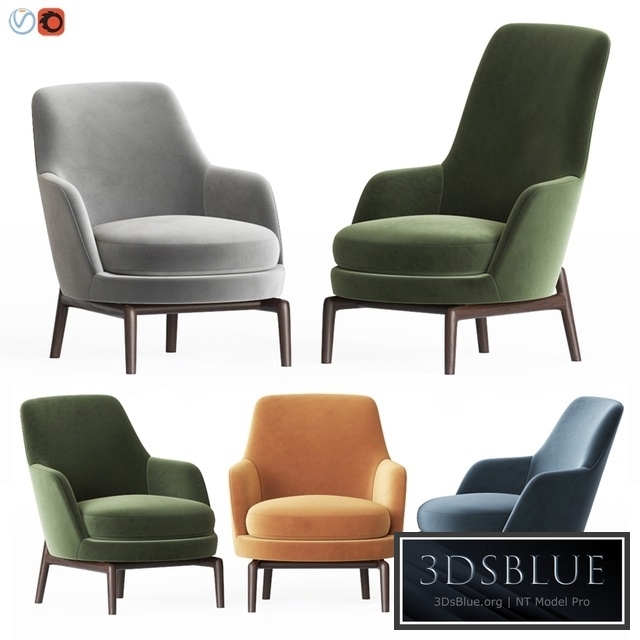 Flexform Leda Armchair Set