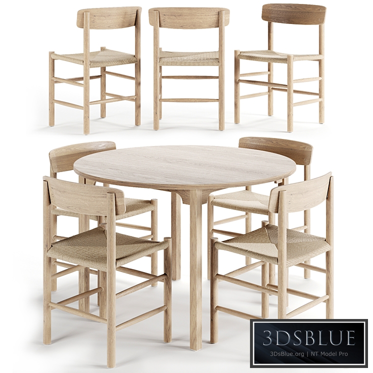 AVE Borge Mogensen Shaker Chair & Dining Table