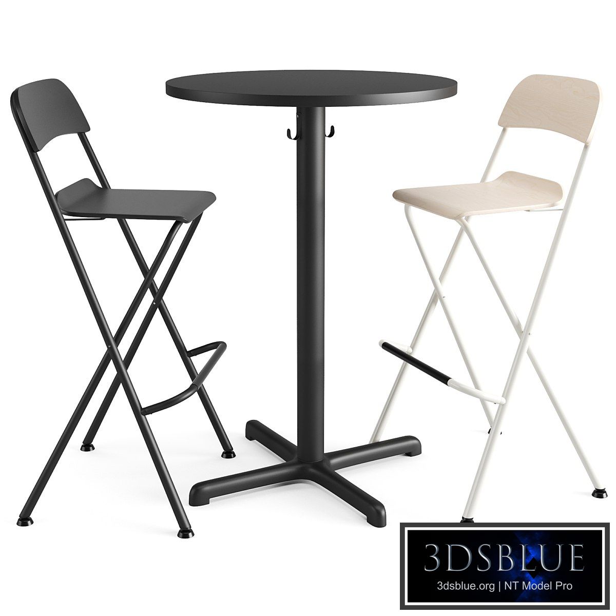 Setensele Franklin bar table and chair