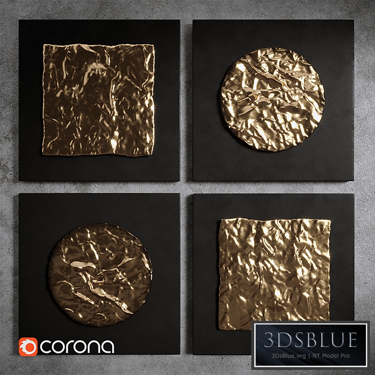 Boaz metal wall decor