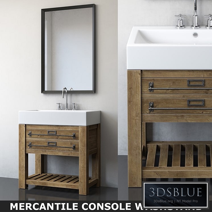 MERCANTILE CONSOLE WASHSTAND